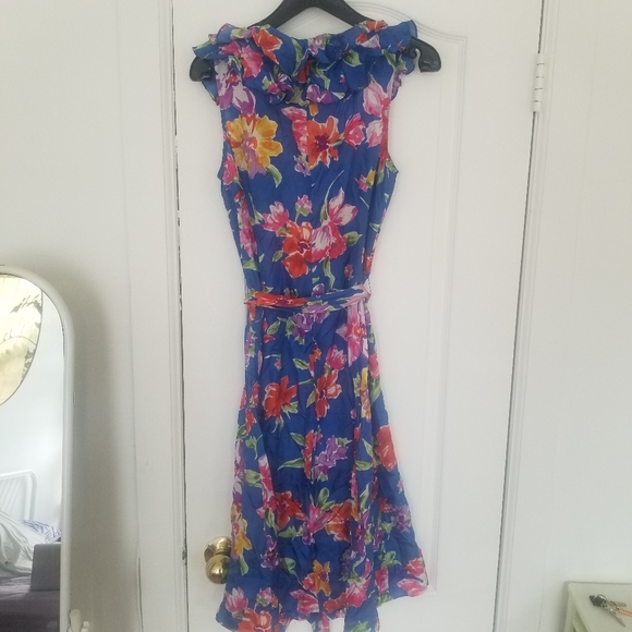 Ralph Lauren 100% Silk Dress - Picture 5 of 7